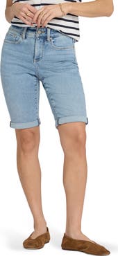 NYDJ Briella Cuff Denim Shorts