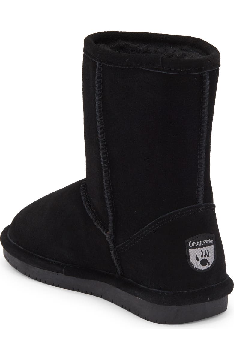 BEARPAW Emma Wool & Genuine Sheepskin Lined Boot, Alternate, color, Black Ii