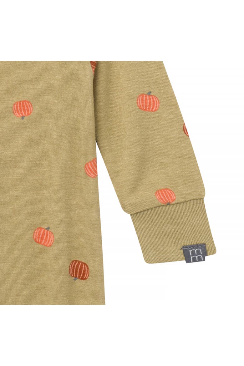 Christmas Snug Fitting Footless Pajamas, Alternate, color, Fall Pumpkin