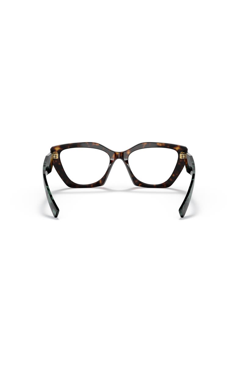 Prada 54mm Irregular optical glasses, Alternate, color, Tortoise
