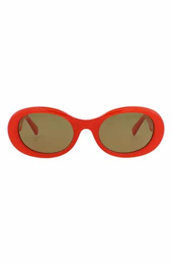 Gucci 52mm Oval Sunglasses