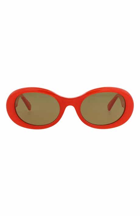 Gucci 52mm Oval Sunglasses