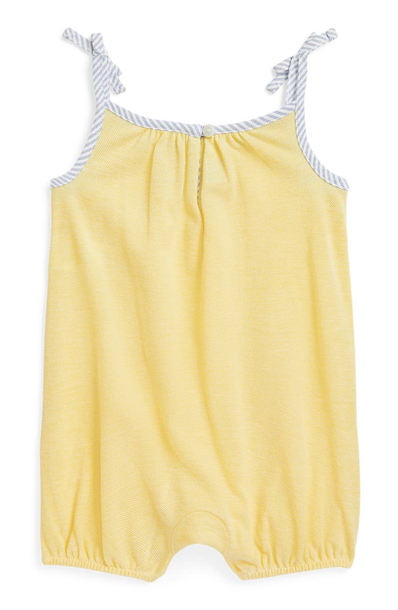 Ralph Lauren Cotton Oxford Romper, Alternate, color, 