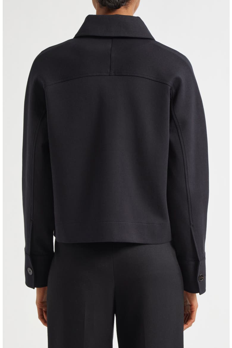 Cotton Blend Chore Jacket, Alternate, color, BLACK