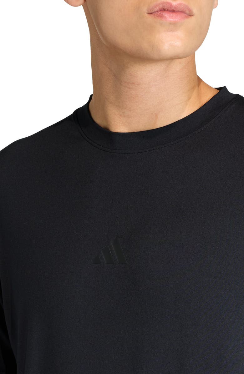 adidas Puremotion Climacool Crewneck T-Shirt, Alternate, color, Black