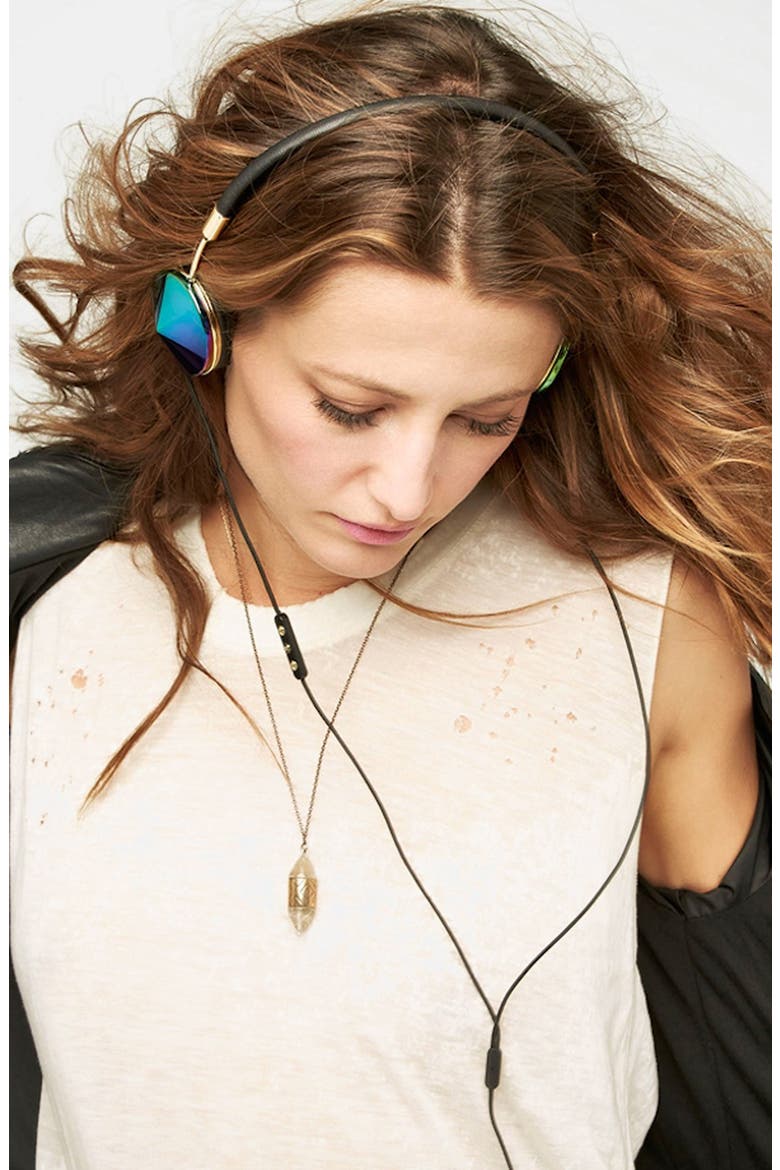 'Layla' Headphones, Alternate, color, OIL SLICK