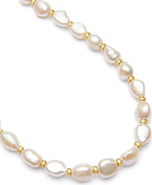 Nialaya Baroque Pearl Necklace