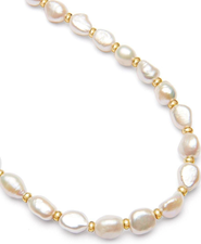 Nialaya Baroque Pearl Necklace