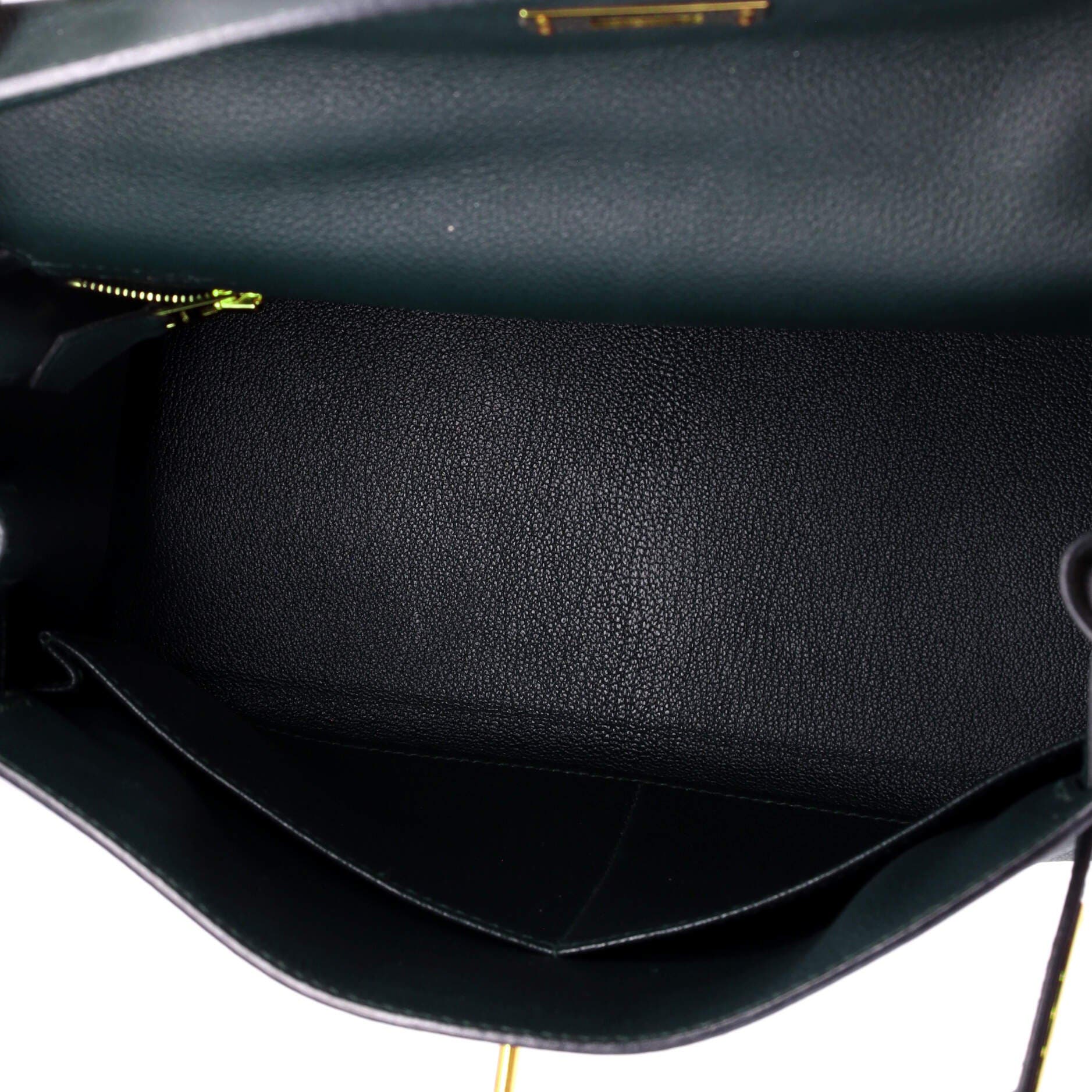 Kelly Handbag Green Evercolor with Gold Hardware 28, Alternate, color, Green