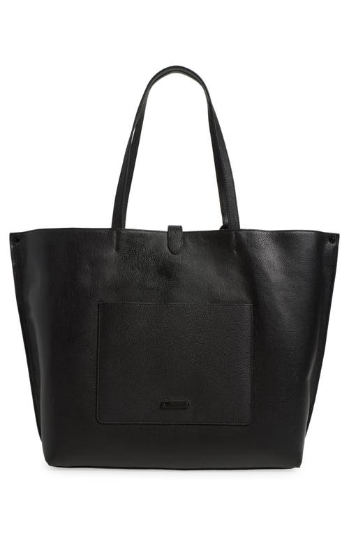 Rebecca Minkoff Large Megan Leather Tote In Black