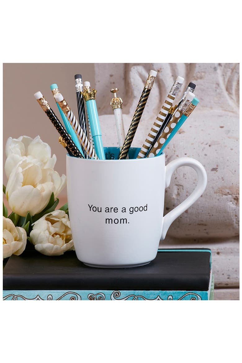 'You Are a Good Mom - That's All' Mug, Alternate, color, WHITE