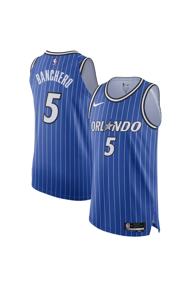 Men's Nike Paolo Banchero Blue Orlando Magic Authentic Player Jersey - Icon Edition, Main, color, Blue