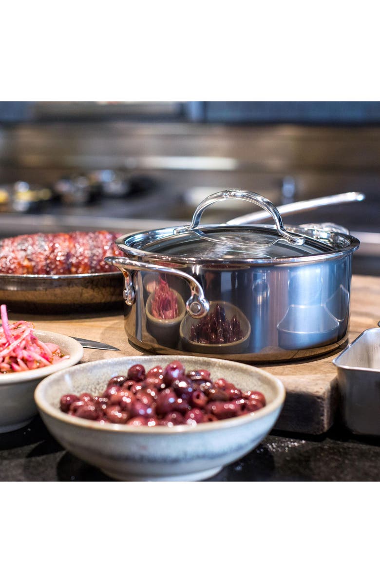 Hestan NanoBond 3-Quart Soup Pot with Lid, Alternate, color, 