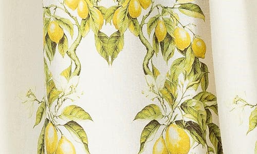 Shop Max Studio Border Print Maxi Skirt In Natural/lemon Tree