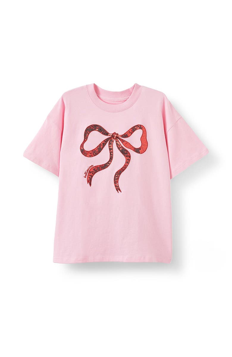 Cotton On Kids Kid
s Livvy Lux Short Sleeve Tee, Main, color, Fairy Pink Bellissima
