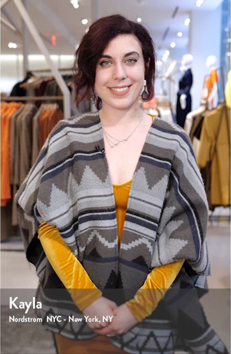 VERO MODA Kayla Long Sleeve Midi Wrap Dress, sales video thumbnail