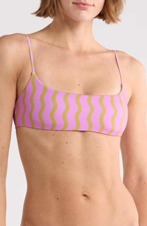 Sun Fired Reversible Jaclyn Bralette Bikini Top