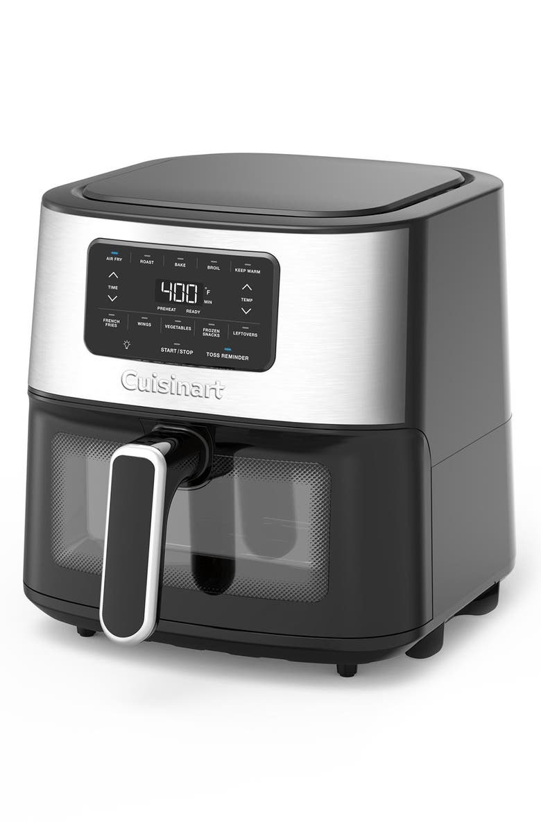 Cuisinart 6 Quart Basket Airfryer, Main, color, Black