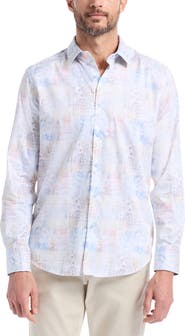 Robert Graham Vista Classic Fit Stretch Button-Up Shirt