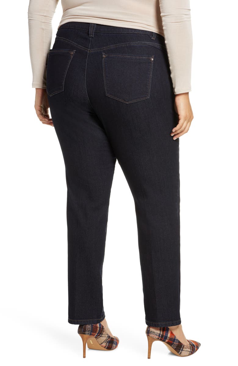 Wit & Wisdom Ab-Solution Straight Leg Jeans, Alternate, color, 