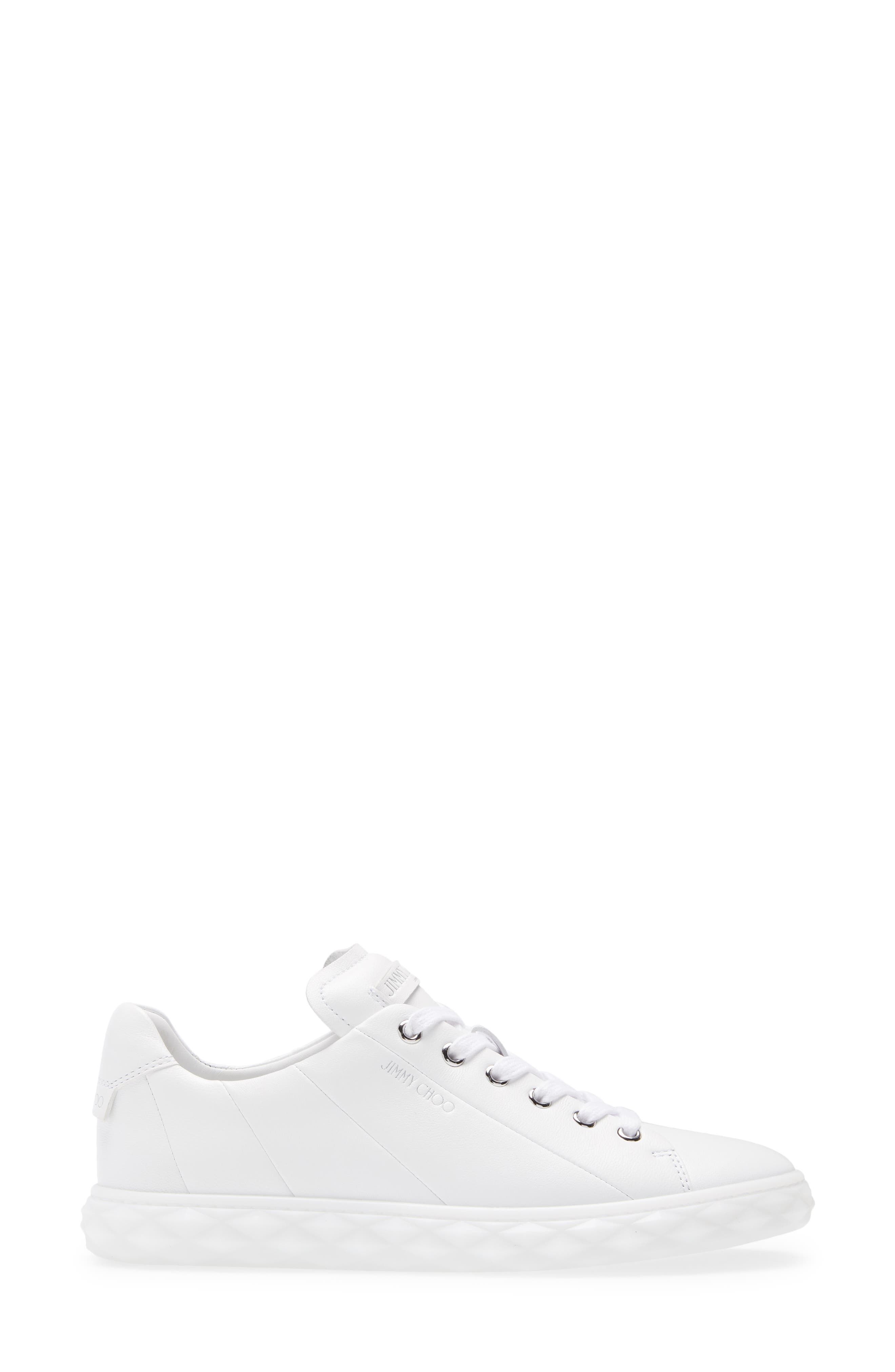 Jimmy Choo Diamond Light Sneaker, Alternate, color, 