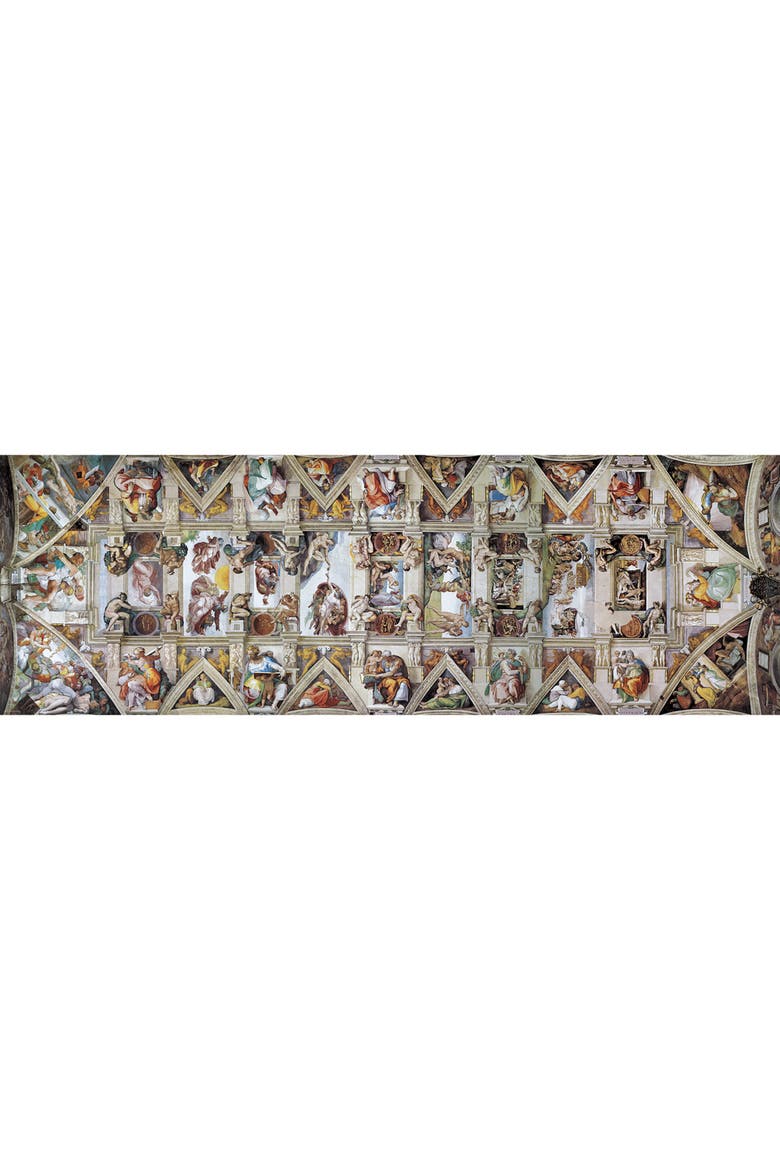 The Sistine Chapel Puzzle, 1000 Pieces, Alternate, color, Multicolored