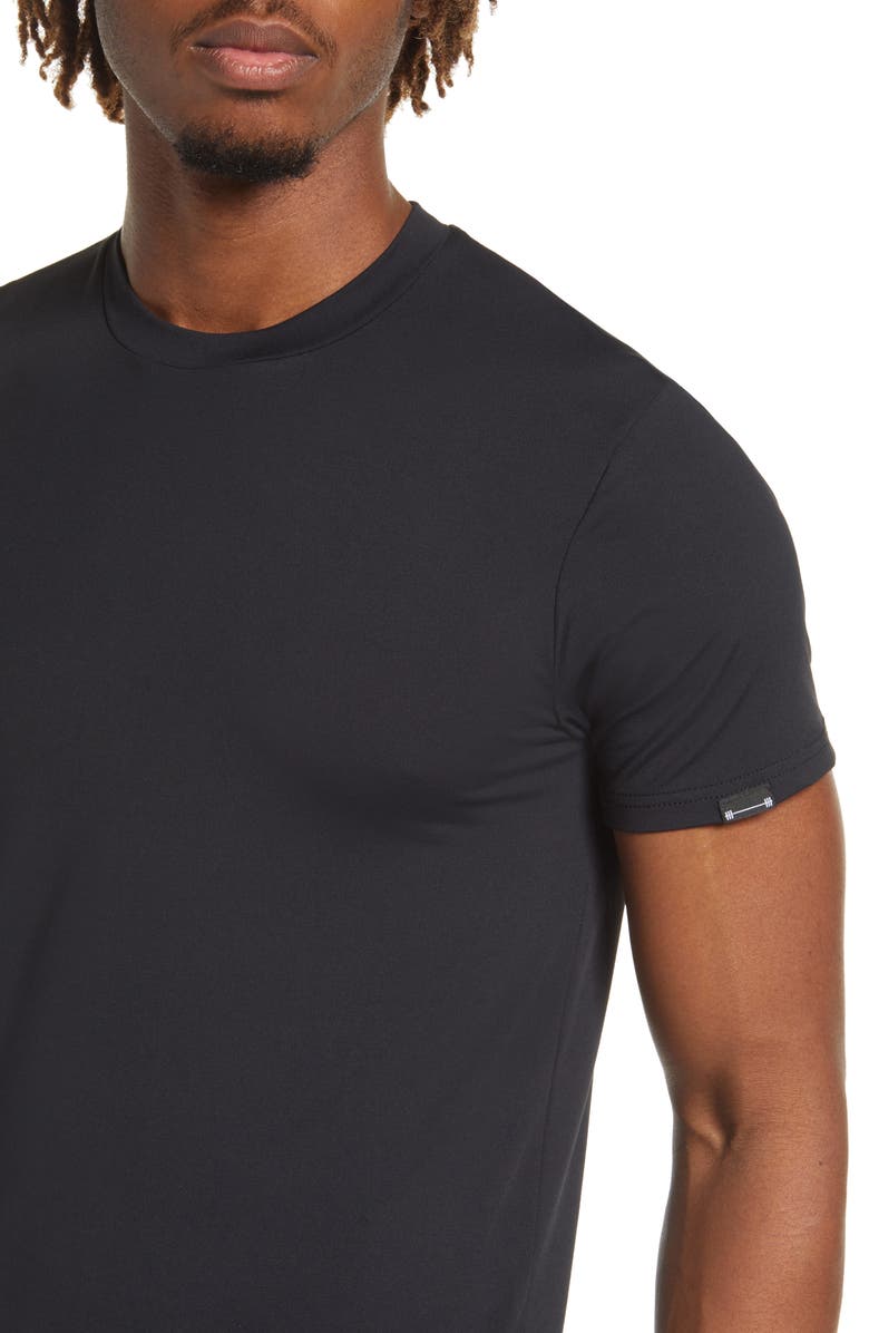 Barbell Apparel Havok Stretch Crewneck T-Shirt, Alternate, color, 