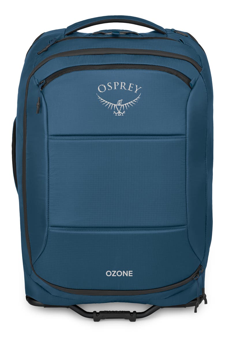 Ozone Two-Wheel 40-Liter Carry-On Suitcase, Alternate, color, COASTAL BLUE