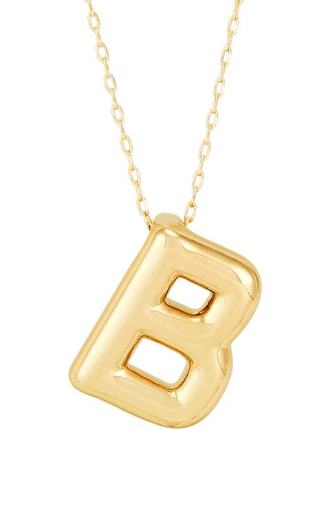 Initial Pendant Necklace