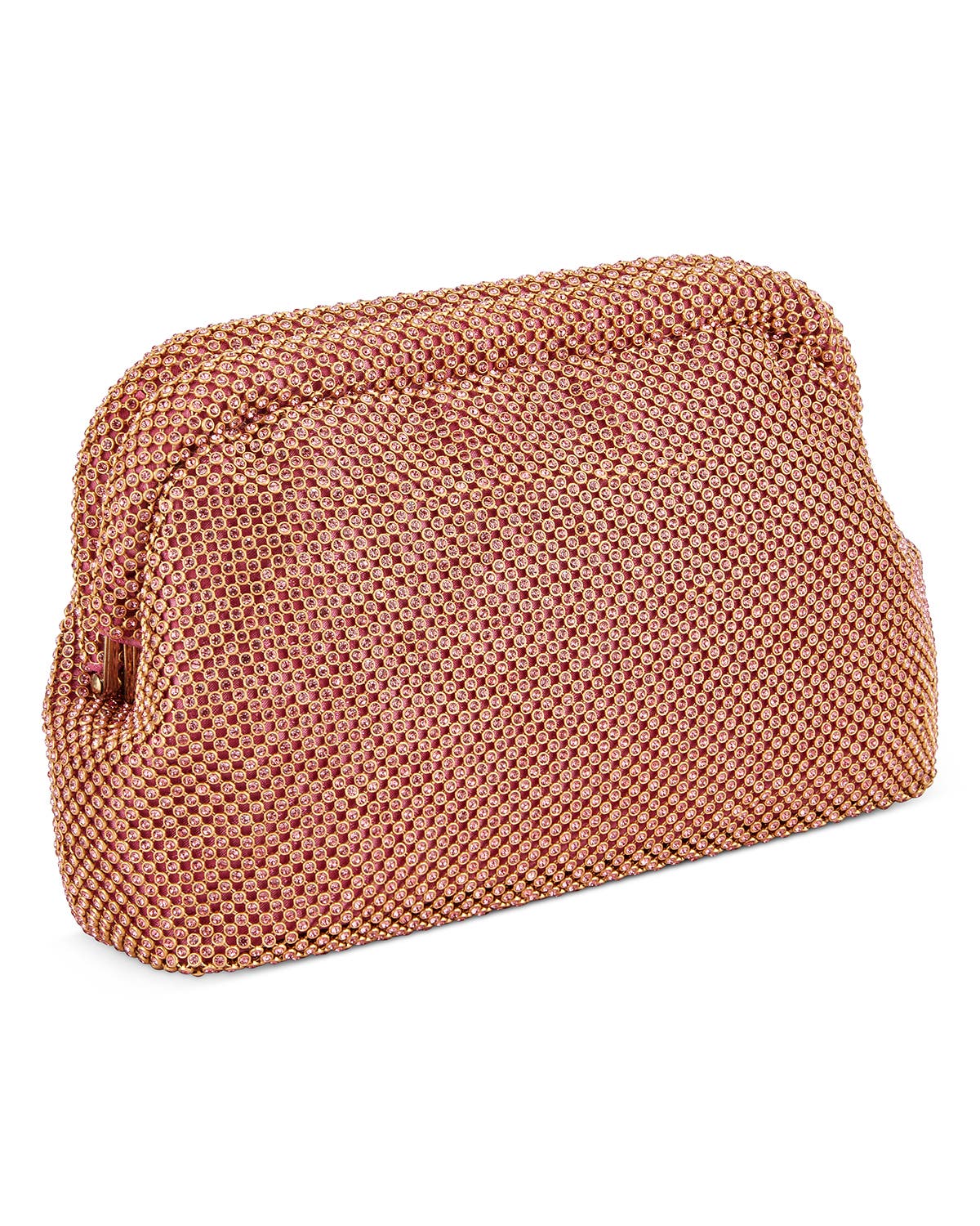 Brooke Diamante Frame Clutch, Alternate, color, FUCHSIA