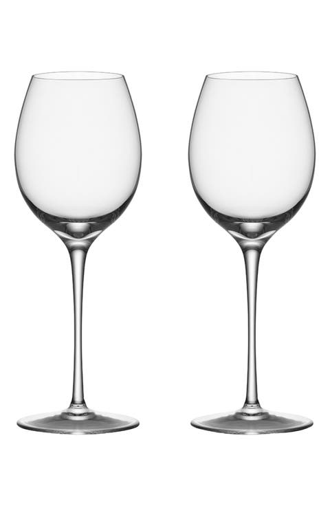 Set of 2 Premier Riesling Zinfandel Wine Glasses