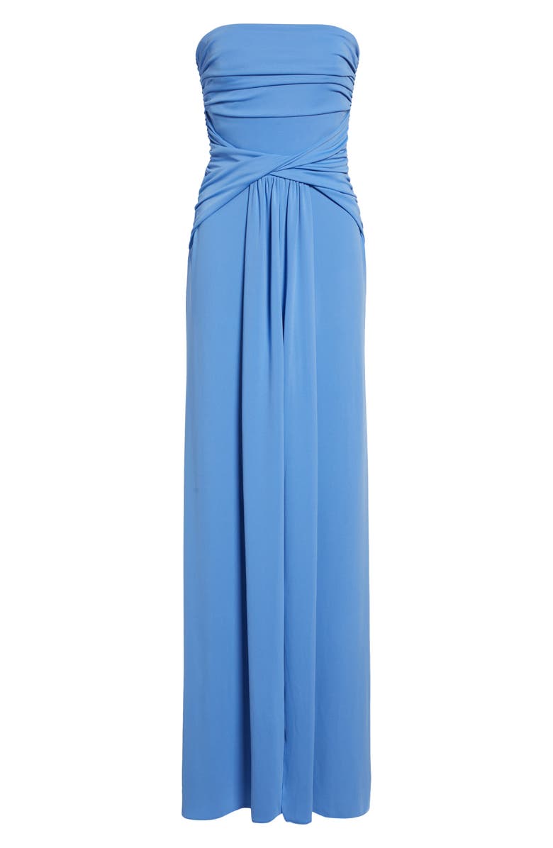 Cinq à Sept Oleana Strapless Gown, Alternate, color, 