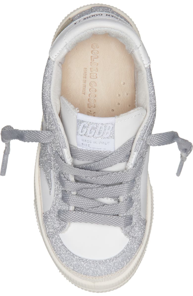 Golden Goose Kids' May Glitter Low Top Sneaker, Alternate, color,