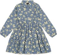 Disney Long Sleeve Chambray Dress