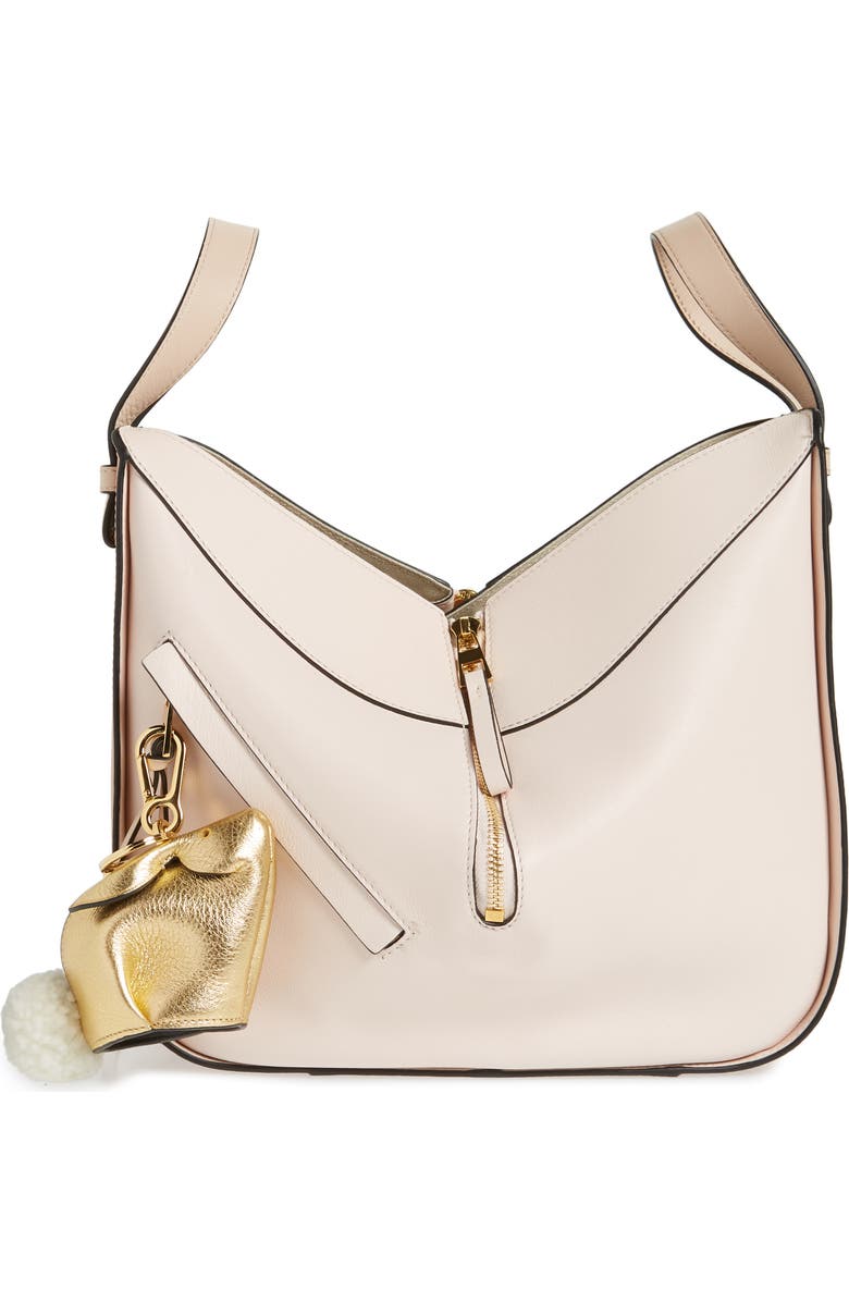 Loewe Bunny Bag Charm with Genuine Shearling, Alternate, color,