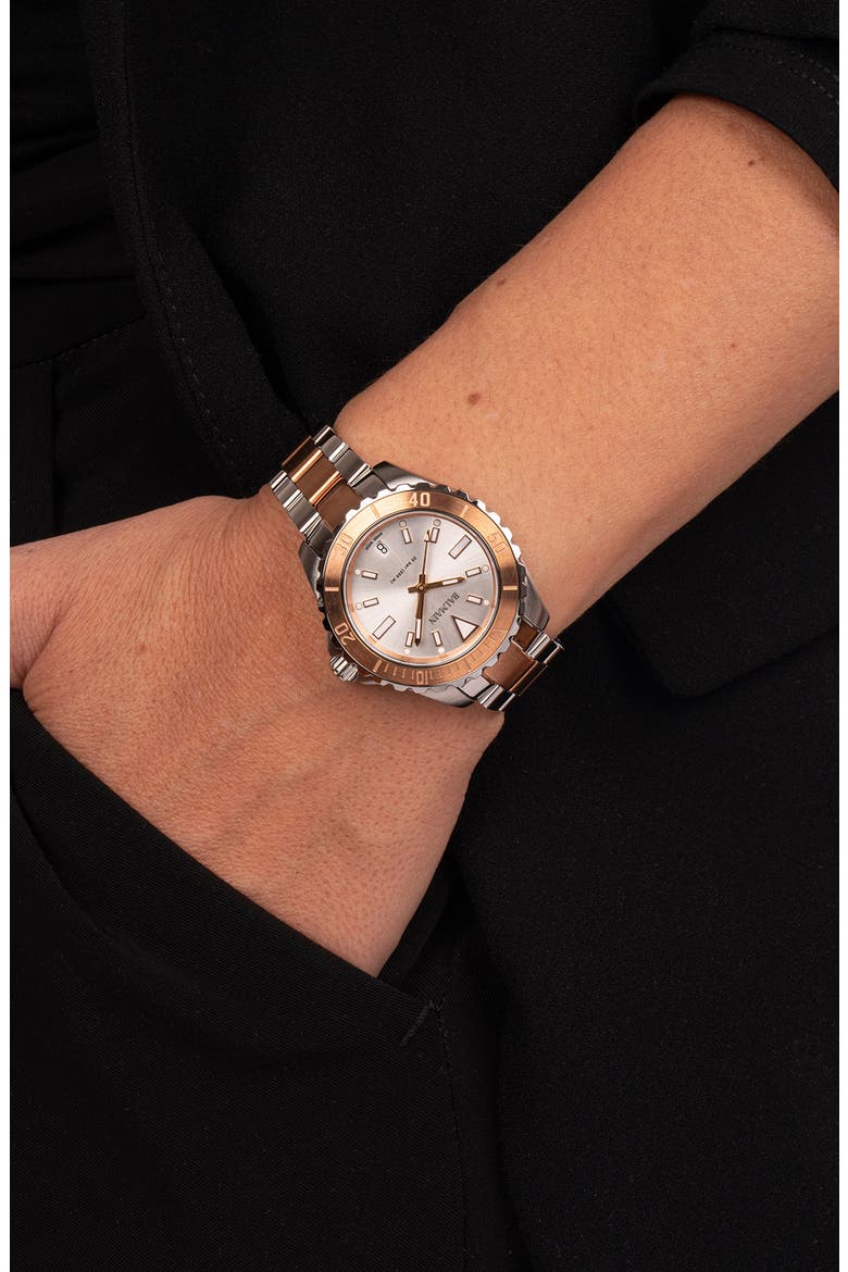 Ophrys Watch, 34.5mm, Alternate, color, STAINLESS STEEL/ ROSE GOLD