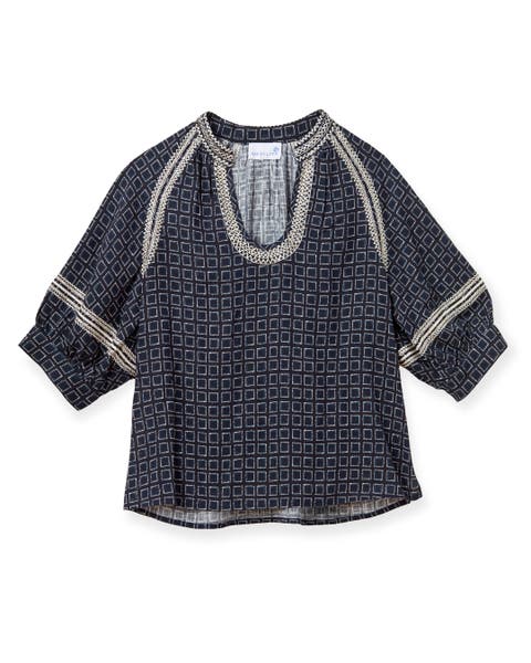 Eleanor Linen Top