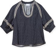 Cartolina Eleanor Linen Top