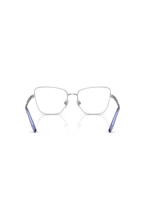 Dolce & Gabbana Dolce&gabbana 57mm Butterfly Optical Glasses In Blue
