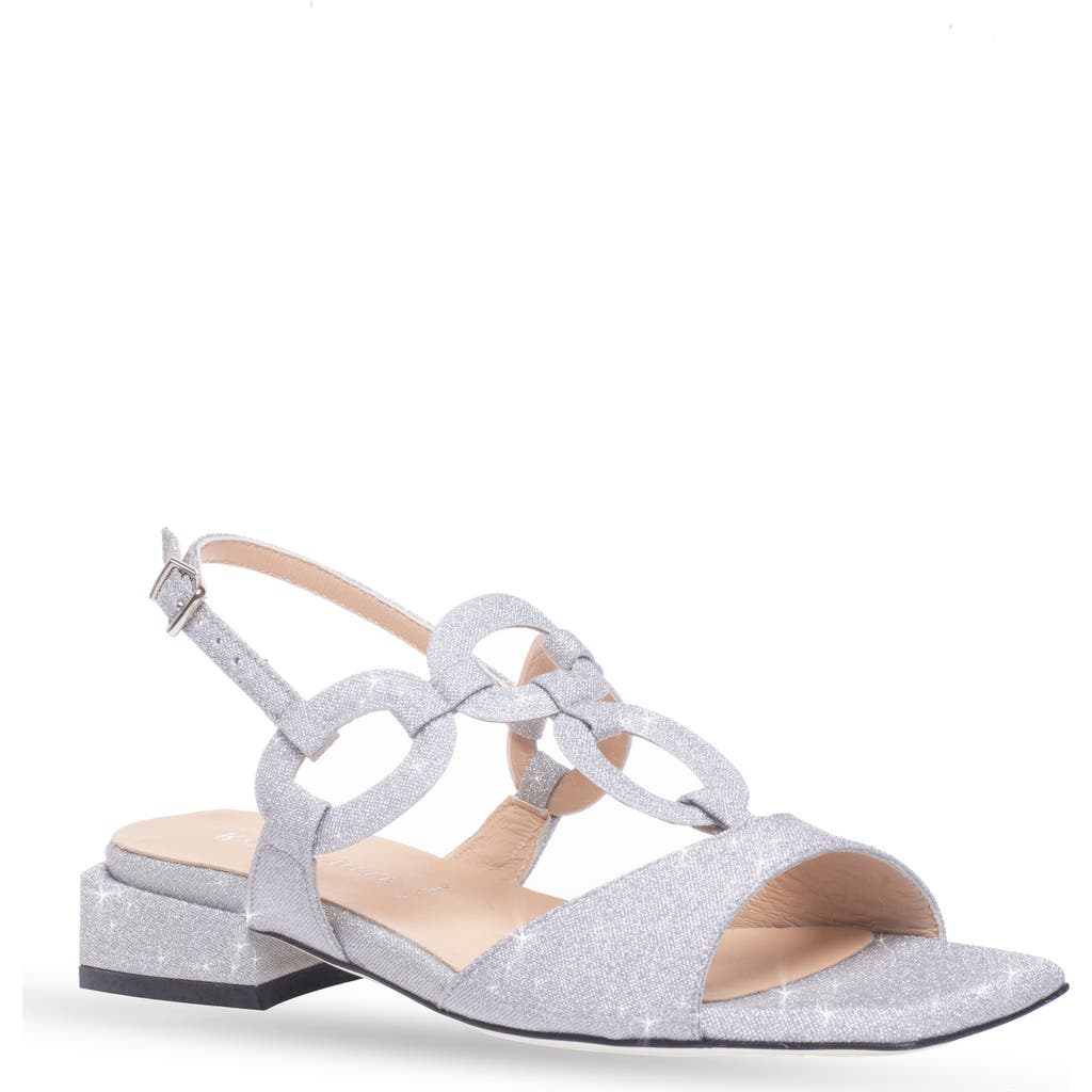 Ron White Beverly Glitter Sandal In Denim