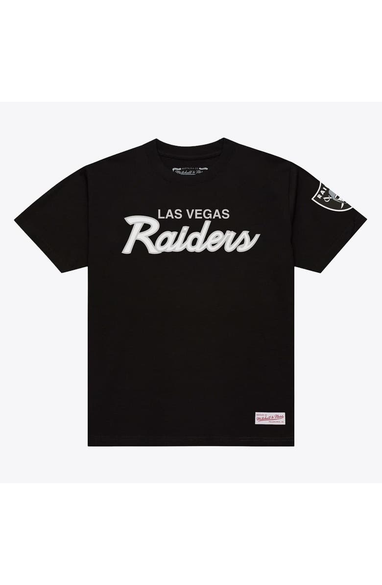 Mitchell & Ness Men's Mitchell & Ness Black Las Vegas Raiders Head Coach Classic T-Shirt, Main, color, Black