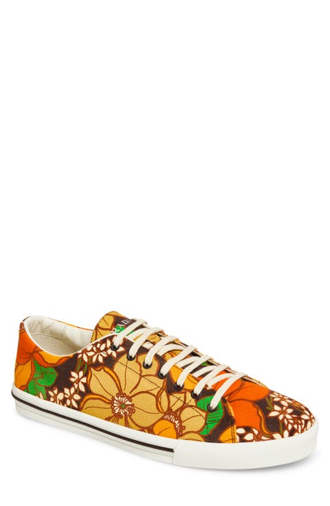 Imprint Floral Sneaker (Men)