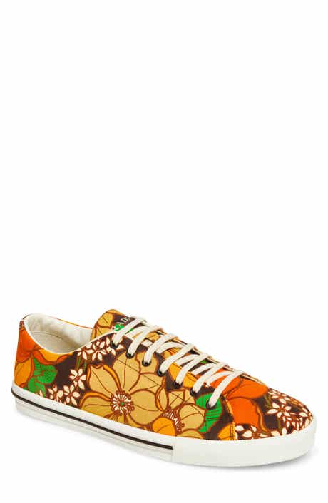 Prada Imprint Floral Sneaker