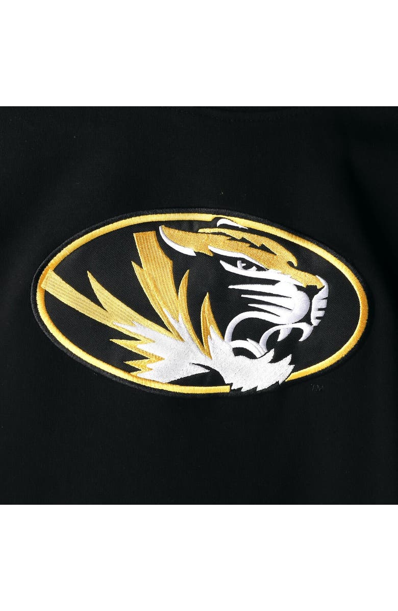 STADIUM ATHLETIC Youth Stadium Athletic Black Missouri Tigers Big Logo Pullover Hoodie, Alternate, color, Black