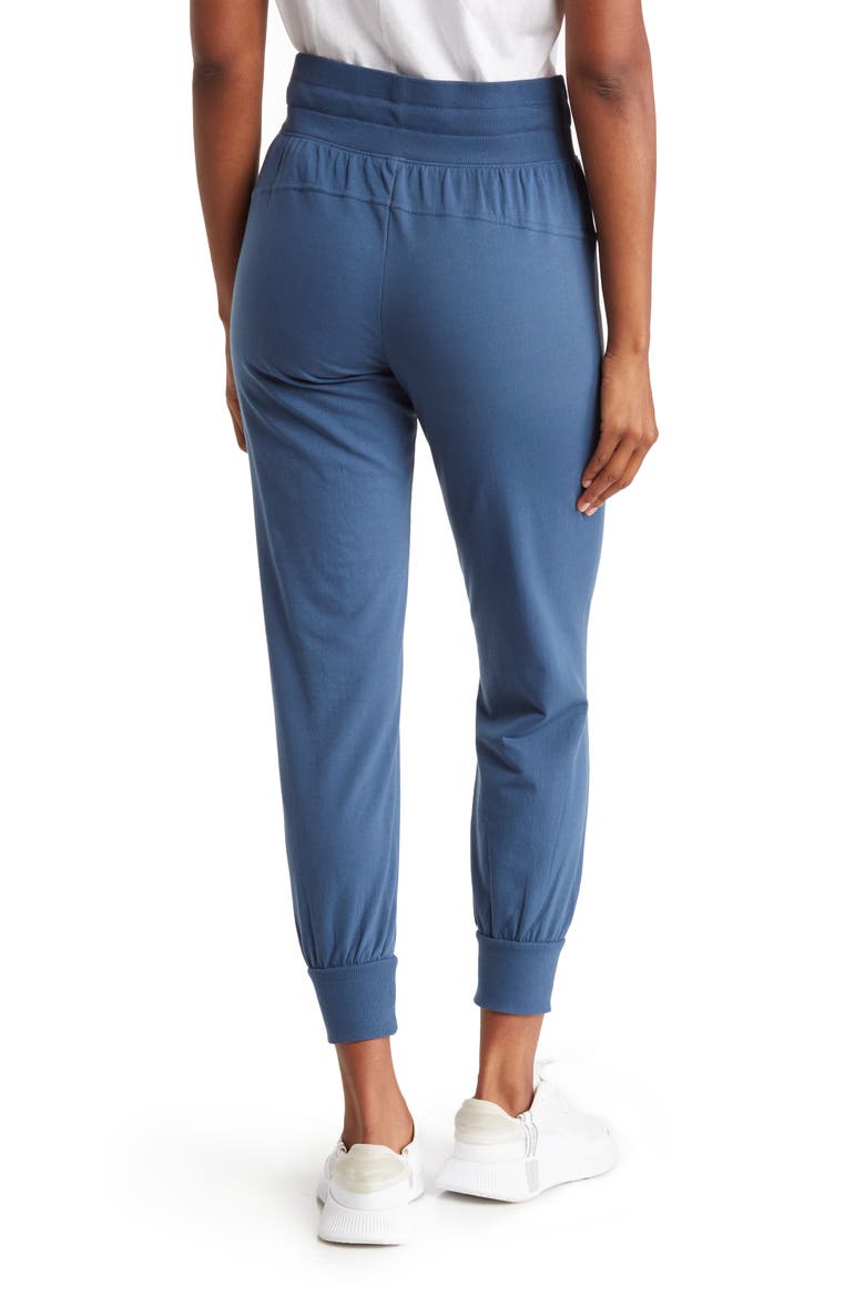 Replay Slim Fleece Joggers, Alternate, color, NAVY DENIM