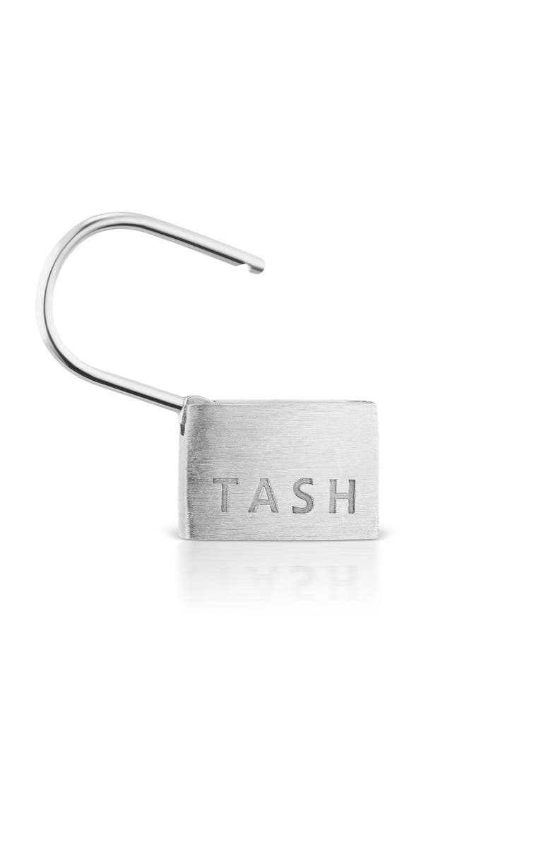 MARIA TASH Padlock Clicker, Alternate, color, White Gold