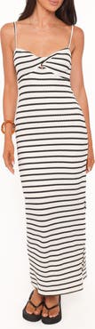 Petal & Pup Kristina Stripe Maxi Dress