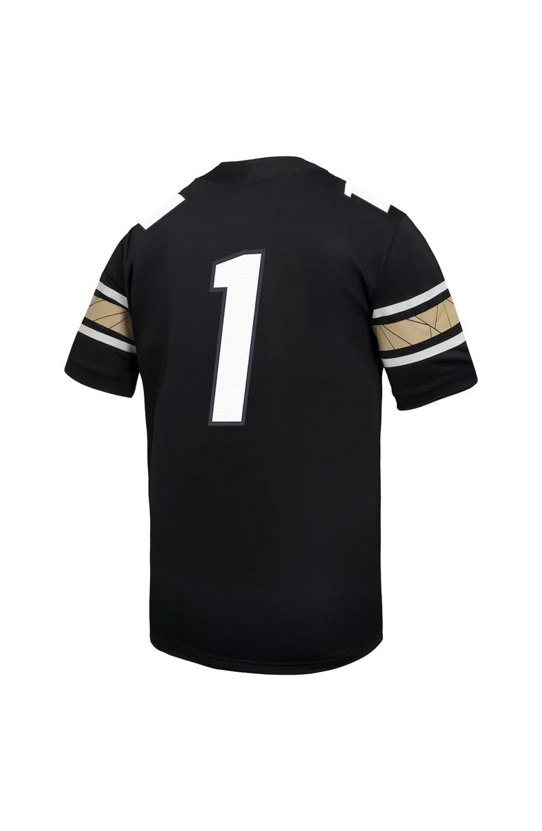 Nike Men's Nike #1 Black Colorado Buffaloes Throwback Game Jersey, Alternate, color, Black
