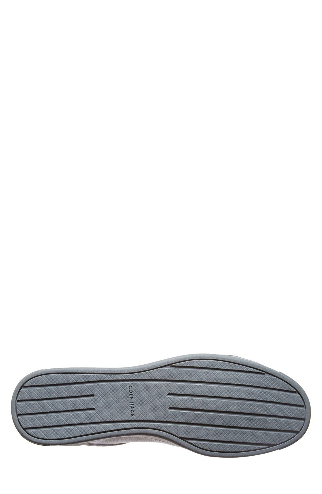 'Vartan' Leather Sneaker, Alternate, color, OPTIC WHITE