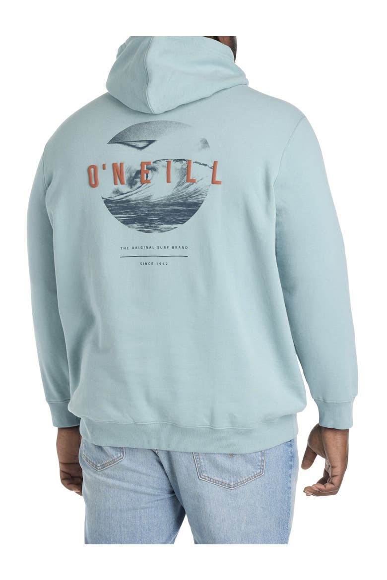 Big & Tall Surf Sesh Classic Hoodie, Main, color, STONE BLUE